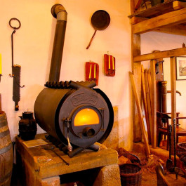 Отопительная печь Бренеран АОТ-11 тип 01 со стеклом