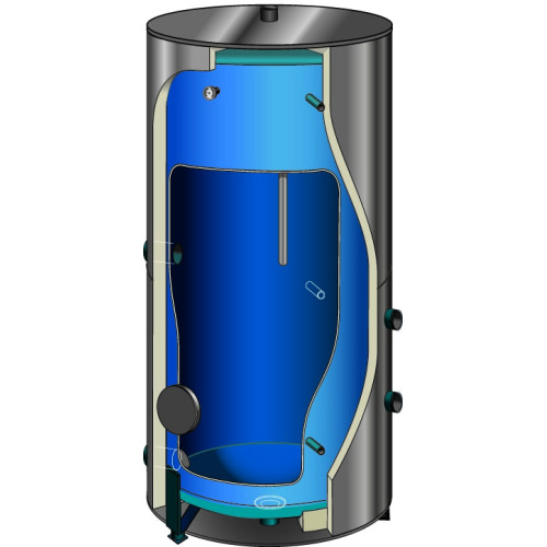 Буферная ёмкость Atlantic Corhydro 500 с изоляцией Буферная ёмкость Atlantic Corhydro 500 с изоляцией