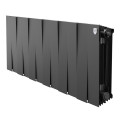Биметаллический радиатор Royal Thermo PianoForte 300 Noir Sable (12 секций)