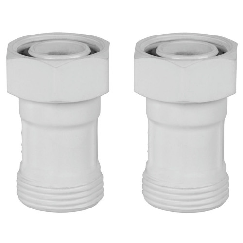 Набор нижнего подключения Royal Thermo прямой раздельный 3/4"х3/4"ЕК (Белый) Набор нижнего подключения Royal Thermo прямой раздельный 3/4"х3/4"ЕК (Белый)