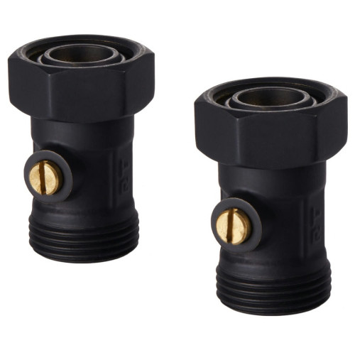 Набор нижнего подключения Royal Thermo прямой раздельный 3/4"х3/4"ЕК (Черный) Набор нижнего подключения Royal Thermo прямой раздельный 3/4"х3/4"ЕК (Черный)