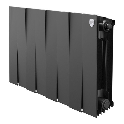 Биметаллический радиатор Royal Thermo PianoForte 300 Noir Sable (8 секций)