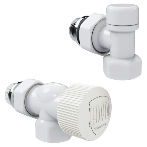 Набор термостатический осевой Royal Thermo Design 1/2"М30х1,5 (Белый)
