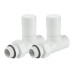 Набор дизайн-вентилей Royal Thermo PIANO прямой (Белый) 1/2" Набор дизайн-вентилей Royal Thermo PIANO прямой (Белый) 1/2"