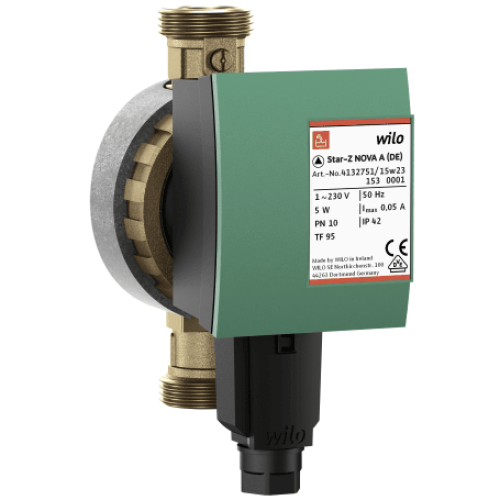 Циркуляционный насос Wilo Star-Z NOVA A Циркуляционный насос Wilo Star-Z NOVA A