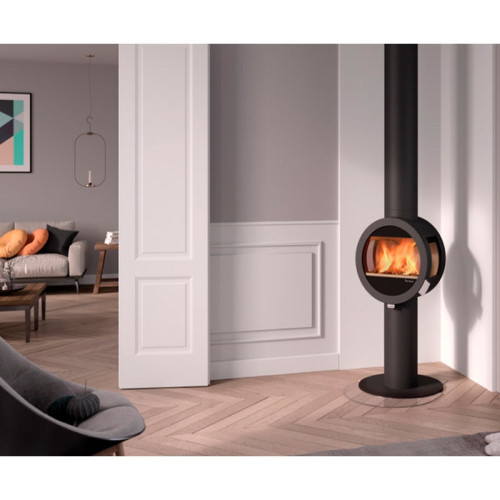 Печь-камин Nordpeis Me Pedestal с боковыми стёклами Печь-камин Nordpeis Me Pedestal с боковыми стёклами