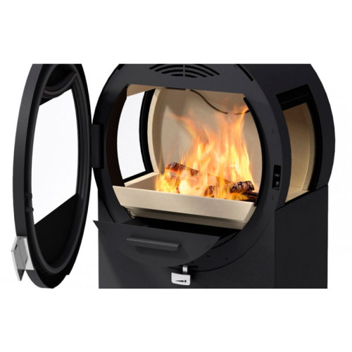 Печь-камин Nordpeis Me Pedestal с боковыми стёклами Печь-камин Nordpeis Me Pedestal с боковыми стёклами