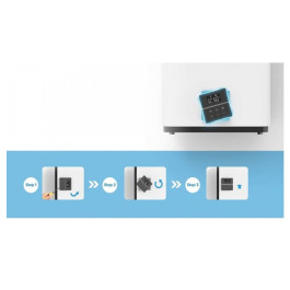 Накопительный водонагреватель Midea Flat Wi-Fi 100 литров