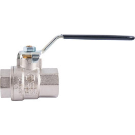 Кран шаровой муфтовый полнопроходной (рычаг) 1 1/2" Stout