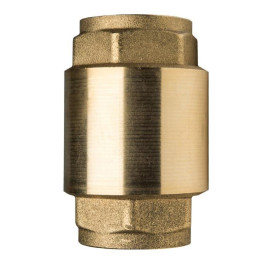 Клапан обратный пружинный с металлическим седлом 1 1/2" Stout