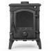 Печь-камин чугунная LK Sven black 10 кВт
