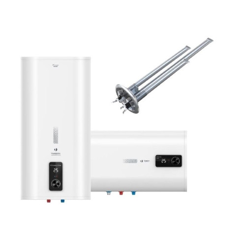 Накопительный горизонтальный водонагреватель Timberk Flumen SWH FSM8 100 H