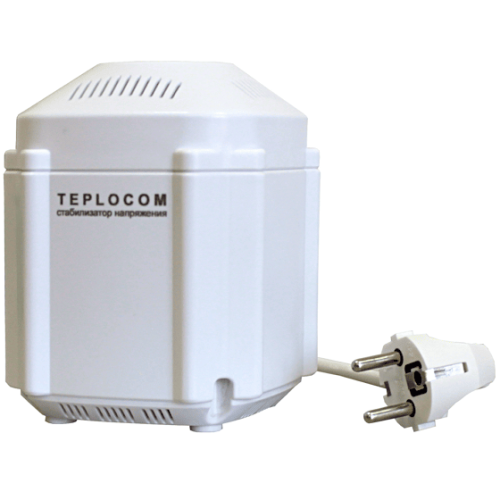 Стабилизатор напряжения для котла TEPLOCOM ST-222/500 Стабилизатор напряжения для котла TEPLOCOM ST-222/500