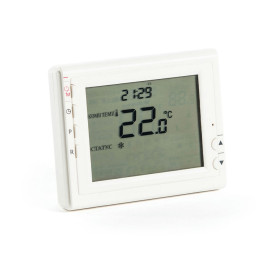 Проводной программируемый комнатный термостат TEPLOCOM TS-Prog-2AA/8A арт.912