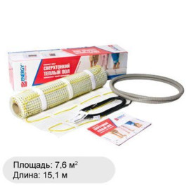 Нагревательный мат Energy Mat 7,6 м2