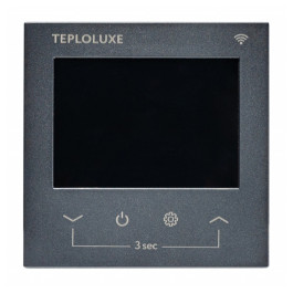 Терморегулятор электронный Теплолюкс Pontus Wi-Fi черный Space