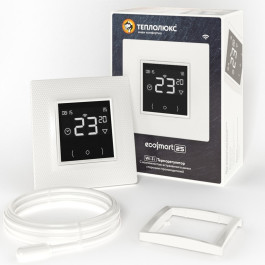 Терморегулятор электронный программируемый Теплолюкс EcoSmart 25 белый