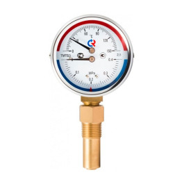 Термоманометр радиальный Росма ТМТБ-31P.1 (1/2" 80 мм 16 бар 150°С 2,5)