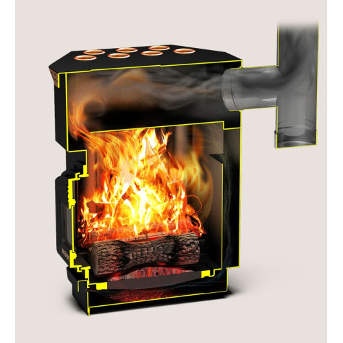 Печь отопительная Теплодар Топ драйв-250 25 кВт Печь отопительная Теплодар Топ драйв-250 25 кВт