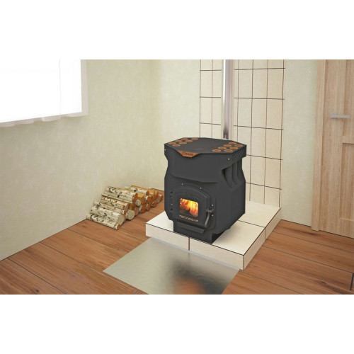 Печь отопительная Теплодар Топ драйв-250 25 кВт Печь отопительная Теплодар Топ драйв-250 25 кВт