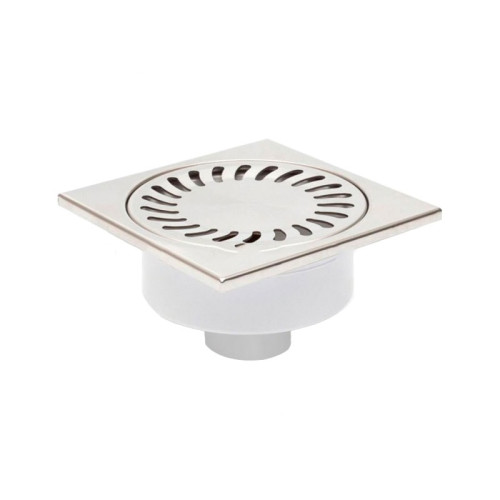 Трап нержавеющий Chudej для пола с нижним сливом DN 50/82 Трап нержавеющий Chudej для пола с нижним сливом DN 50/82