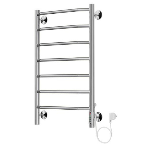 Полотенцесушитель электрический Royal Thermo Трапеция П7 750х500 мм стальной встроенный диммер