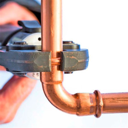 Водорозетка Sanha 15x1/2" мм бронзовая под пресс арт.184721512