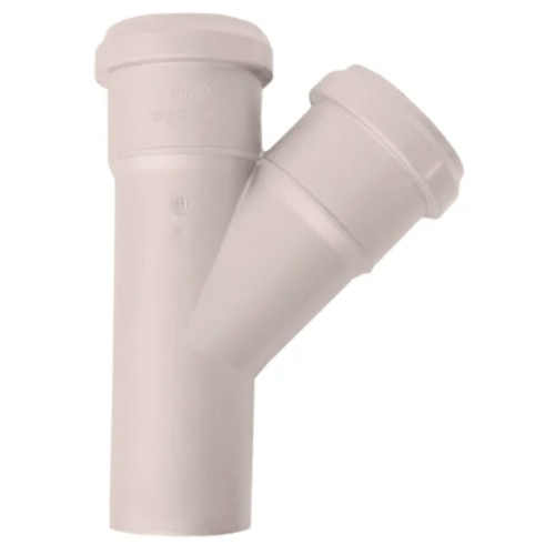 Тройник канализационный Sinikon comfort 50x50мм 45° (АРТ. 508013.K) Тройник канализационный Sinikon comfort 50x50мм 45° (АРТ. 508013.K)