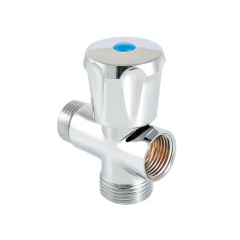 Вентиль-тройник бытовой Valtec 1/2"х3/4"х1/2" арт.VT.255.N.04