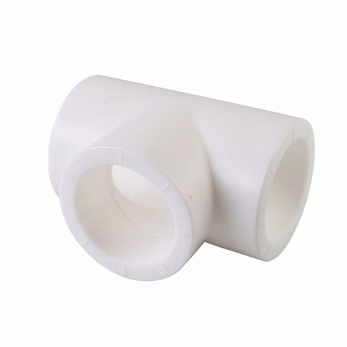 Тройник равнопроходной полипропиленовый Политэк 40 мм