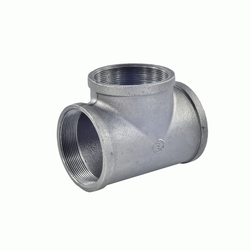 Тройник прямой чугунный неоцинкованный Fittex Plus 50х2"