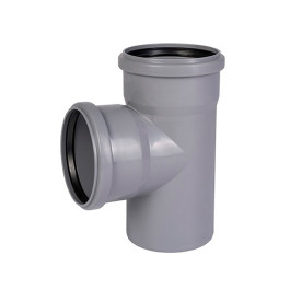 Тройник канализационный Ostendorf HTEA 50x40*87° (арт.112410)