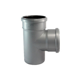 Тройник канализационный Sinikon Standart 110х110 мм 87º