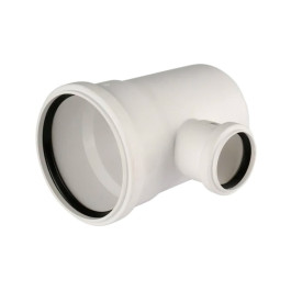 Тройник канализационный Sinikon comfort 110x50мм 90° (АРТ. 510035.K)