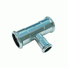 Тройник переходной Conex Banninger из нержавеющей стали 108х89х108 мм APress