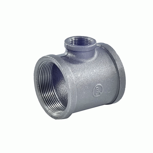 Тройник переходной чугунный неоцинкованный Fittex Plus 50х20мм (2"х3/4")