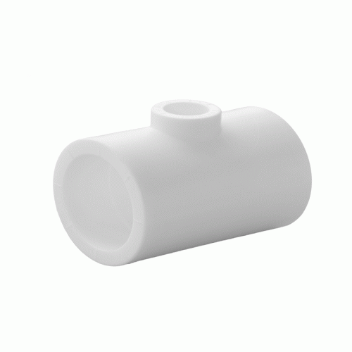 Тройник переходной полипропиленовый Политэк 63x40x63 мм