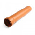 Труба канализационная рыжая Ø110х3.2х3м ПВХ Nashorn