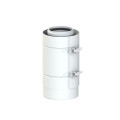 Труба коаксиальная надвижная Cox Geelen D=100/150мм, L=255мм (CoxDENS PP/Alu + Connect X7)