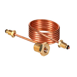 Импульсная трубка Valtec арт.VT.044.I.1000 с адаптером на 1/4"(ACC00210)