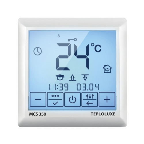 Терморегулятор электронный программируемый Теплолюкс MCS 350 TUYA