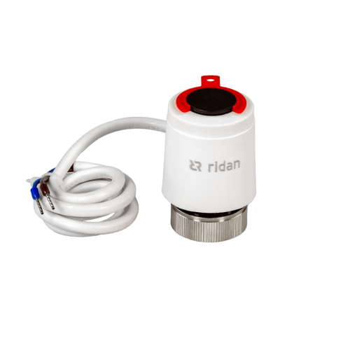 Термоэлектрический привод Ридан TWA-KR, 24V, NC нормально закрытый Термоэлектрический привод Ридан TWA-KR, 24V, NC нормально закрытый