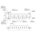 Коллектор нержавеющий Gidruss BMSS-150-5D до 150 кВт 1 1/2" 5 контуров — фото 2