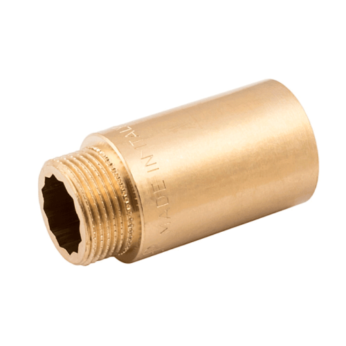 Удлинитель латунный резьбовой Elsen наружная/внутренняя резьба 3/4" 60мм