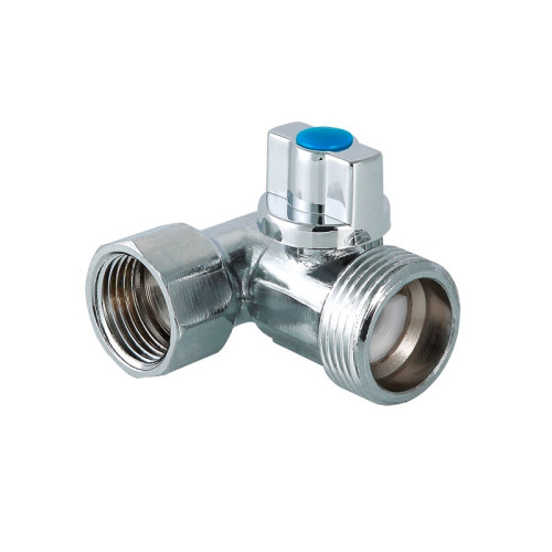 Тройник бытовой Valtec 1/2"х3/4"х1/2" арт.VT.256.N.04 с шаровым краном Тройник бытовой Valtec 1/2"х3/4"х1/2" арт.VT.256.N.04 с шаровым краном