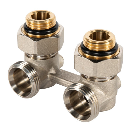 Узел нижнего подключения Royal Thermo Basic угловой 1/2"х3/4" EK