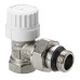 Клапан радиаторный угловой Valtec М30х1,5 DN15 1/2" арт.VT.037.NRC.04