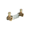 Монтажный узел бронзовый Viega Sanpress SC-Contur 15x1/2"150мм (арт.295462)