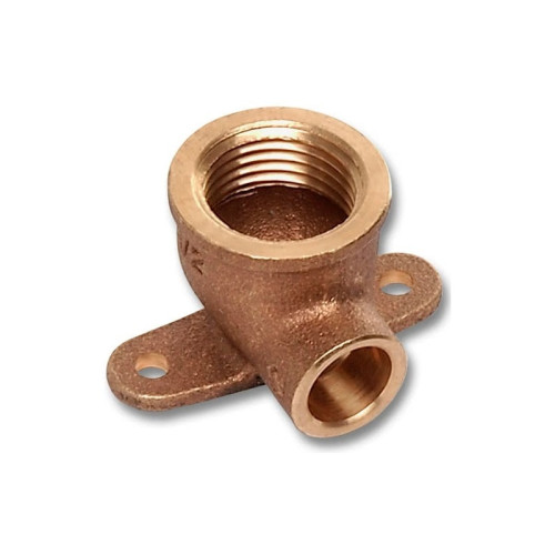 Угол Sanha 22x1/2" бронзовый под пайку с креплением арт.144722212