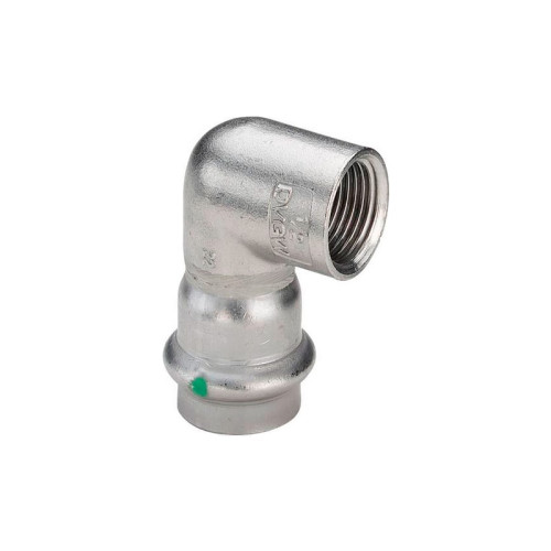 Угол пресс внутренняя резьба Viega Sanpress Inox 15х3/4" из нержавейки (арт. 436988) серия 2314.2 Угол пресс внутренняя резьба Viega Sanpress Inox 15х3/4" из нержавейки (арт. 436988) серия 2314.2